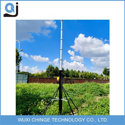 ポータブル伸縮照明マスト